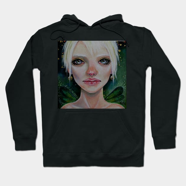 Green Faerie - Tink's sister Hoodie by KimTurner